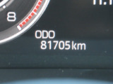 写真撮影時の走行距離は81705kmです!