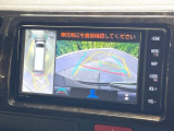【パノラミックビューモニター】専用のカメラにより、上から見下ろしたような視点で360度クルマの周囲を確認することができます☆縦列駐車や幅寄せ時に活躍してくれます♪