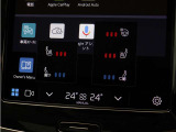 Google搭載によりさまざまな機能をハンズフリー操作できます。フロントにはシートヒーター&シートエアコン、ステアリングホイールヒーターを装備!北欧スウェーデン発祥のブランドならではのオプションです。