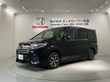 全国納車可 第三者機関証明書付 最長5年保証 ワンオ-ナ- ナビVXU-227SWi TV Rカメラ CD録音 BTオ-ディオ DVD ドラレコ装備のステップワゴンスパーダ ホンダセンシング入庫!