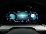 デジタルメータークラスター【Digital Cockpit Pro】付き車両。メーター内にナビゲーションが表示されます。