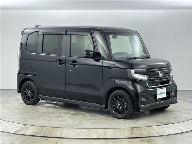 N-BOXカスタム L スタイルプラス ブラック ワンオーナー 修復歴無し