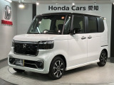 全国納車可 第三者機関証明書付 H SENSING 2ト-ン 新車保証 試乗車 ワンオ-ナ- ナビLXU-242NBi TV Rカメラ CD録音装備のN-BOXカスタム コーディネートスタイル入庫!