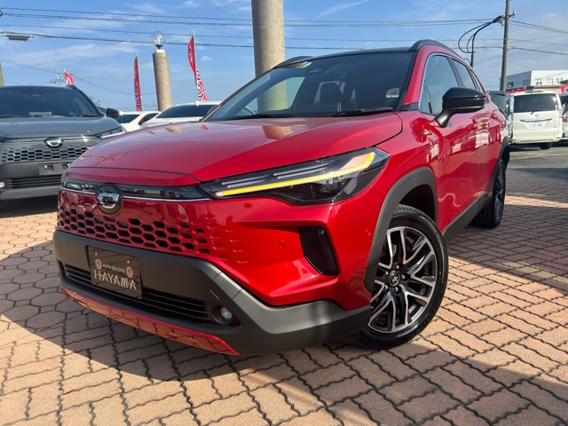 カローラクロス 1.8 ハイブリッド Z メーカーOP(本革巻きステアリング・BSM安心