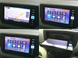 現在では必需品のナビが装備されています。オーディオはAM・FMラジオ・CD・DVD・Bluetooth・フルセグTVが使えます。快適ドライブの強い味方です!