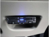 ETC車載器付きです。高速道路の料金所もスムーズに通過できます。