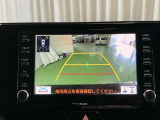 安心のバックモニターガイドがあって、夜間でもよく見えます。事故を未然に防げて安心です。