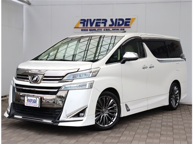 ヴェルファイア3.5 VLサンルーフ TRDエアロ4本マフラーデイライ