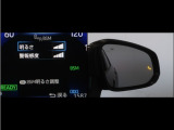 隣車線を走る車両をレーダーで検知し、ドアミラーでは確認しにくい後側方エリアに存在する車両に加え、急接近してくる車両も検知します。車両を検知するとドアミラーに搭載されたLEDインジケーターが点灯します。