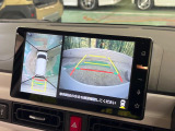 【パノラマモニター】専用のカメラにより、上から見下ろしたような視点で360度クルマの周囲を確認することができます☆死角部分も確認しやすく、狭い場所での切り返しや駐車もスムーズに行えます。