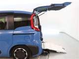 車いすが乗せやすい仕様になっています。