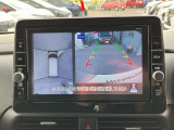 【アラウンドビューモニター】ー空から見下ろしているかのような映像で駐車をアシスト!これでバック駐車も安心ですね♪♪