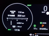 視認性に優れたメーターは事故防止にもなります。