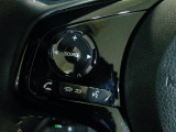 ハンドルにオーディオの操作スイッチが装備されています!視線を前方から外さずハンドルから手を離さずに操作できるのでとっても安全ですね♪