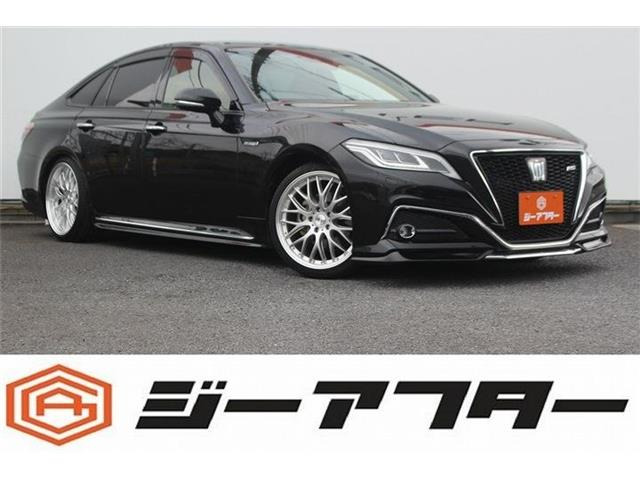 クラウン ハイブリッド 2.5 RS 禁煙車 純正ナビ フルセグTV