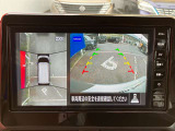 ☆全周囲カメラが駐車をアシスト☆4つの高解像度カメラで車の周囲を撮影!見えにくい死角の駐停車も驚く程に楽々です。バックカメラは、車庫入れの時は勿論、後方の安全確認もできて安心です♪