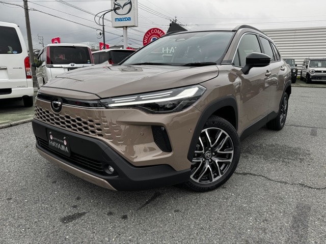 カローラクロス 1.8 ハイブリッド Z メーカーOP(本革巻きステアリング)