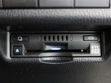 ETC車載器付きです。高速道路の料金所もスムーズに通過できます。