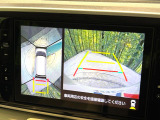 【パノラマモニター】専用のカメラにより、上から見下ろしたような視点で360度クルマの周囲を確認することができます☆死角部分も確認しやすく、狭い場所での切り返しや駐車もスムーズに行えます。