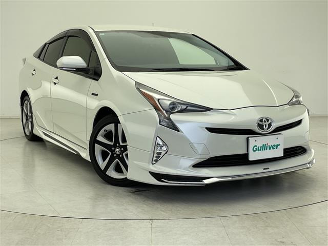 プリウス 1.8 S ツーリングセレクション 本革シート ワンオーナー