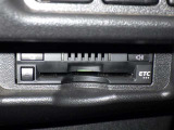 ETC車載器付きです。高速道路の料金所もスムーズに通過できます。