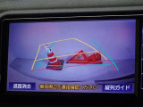 バックガイドモニターを装備しています、車庫入れもラクラクです。