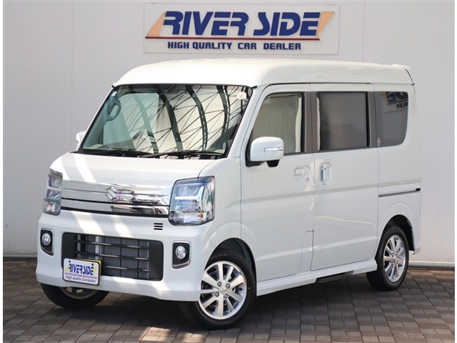 エブリイワゴンPZターボスペシャル ハイルーフ 4WD未使用車 両側電動スライド オートステップ