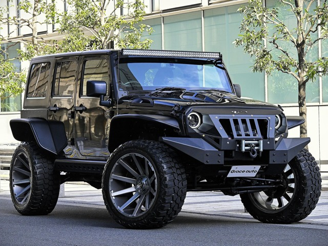 ラングラー アンリミテッド スポーツ 4WD フルカスタム/ア-マ-フェイスバンパ-/特注F