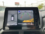 アラウンドビューモニター☆クルマを真上から見下ろしているかのような映像で駐車をサポートします☆