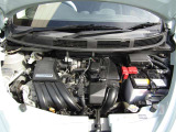 1.2リッターエンジン。特に癖もなく運転しやすいです。異音もなく非常に良好です。