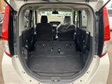 ■2列目シートを倒すと広々とした荷室になります♪