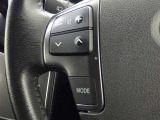 ステアリングスイッチ装備!運転しながら手元でオーディオの操作などができます。