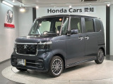 全国納車可 第三者機関証明書付 H SENSING 新車保証 試乗車 ワンオ-ナ- ナビLXU-242NBi TV Rカメラ CD録音 BTオ-ディオ DVD装備のN-BOXカスタム ターボ入庫!