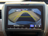 駐車時の安全確認をサポートするバックカメラも使用できます。インターナビで様々な情報を得ることもできます。
