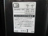 タイヤサイズです♪お客さまのお好きなタイヤ・ホイール(車検対応品のみ)への買い換えも可能です。お気軽にご相談下さい♪
