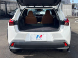 普段のお買い物や通勤、送迎等に十分な荷室スペースを確保しております。セカンドシートを倒すと、大きな荷物の積載も可能です♪