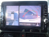アラウンドビューモニターも付いているので、車庫入れもスムーズにできます。
