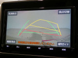 駐車も安心のバックモニターです。