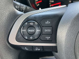 ステアリングスイッチ付きなので走行中に手元を見ることなくオーディオ等の操作ができます!