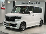 全国納車可 第三者機関証明書付 H SENSING 新車保証 試乗車 ワンオ-ナ- ナビLXU-242NBi TV Rカメラ CD録音 BTオ-ディオ装備のN-BOXカスタム ベースグレード入庫!