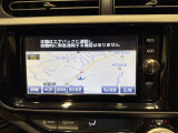 7インチトヨタ純正ナビ 大きな見やすい画面で遠くへお出掛けの際にも安心です。