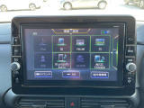 純正ナビはオーディオも充実です。
