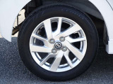 【タイヤ】 【純正14インチアルミホイール】《155/65R14》専用のアルミなのでお車のイメージぴったりですね!
