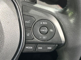 【レーダークルーズコントロール】高速道路での長距離走行が楽に!!自動で速度を保つクルーズコントロールが、衝突軽減システムと連携し、前方の車両を感知して車間を保つように速度調節してくれます!!
