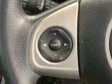 ステアリングにオーディオ操作スイッチが付いています。オーディオ画面に直接タッチしなくても操作が出来ますので、運転に集中できます。