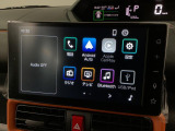 【スマホ連携ディスプレイオーディオ】「Car Play」に対応したアプリを操作可能。電話・地図アプリ・音楽・メッセージ、快適なカーライフを提供します♪