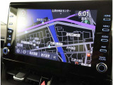 純正ナビを装備。タッチパネル式で使いやすく、お出かけもラクラクです。