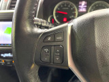 【ステアリングスイッチ】運転中、前方から目線をそらすことなく、オーディオ等の操作が可能な便利機能!安心&快適なドライブを演出してくれます♪