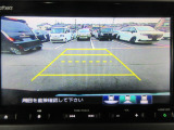 バックが苦手な方にもオススメなバックカメラ付き!広い画角で広範囲も見渡せます。
