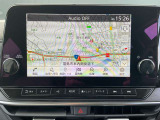 日産純正のナビになります。